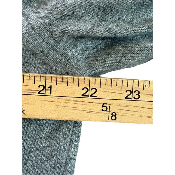 EMI MAGLIA Sweater Men's XXL Cashmere Wool‎ Blend Gray Italian Classic Casual - Picture 6 of 8